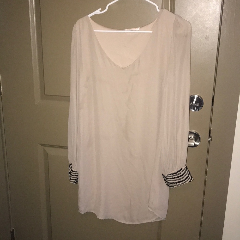Taupe dress